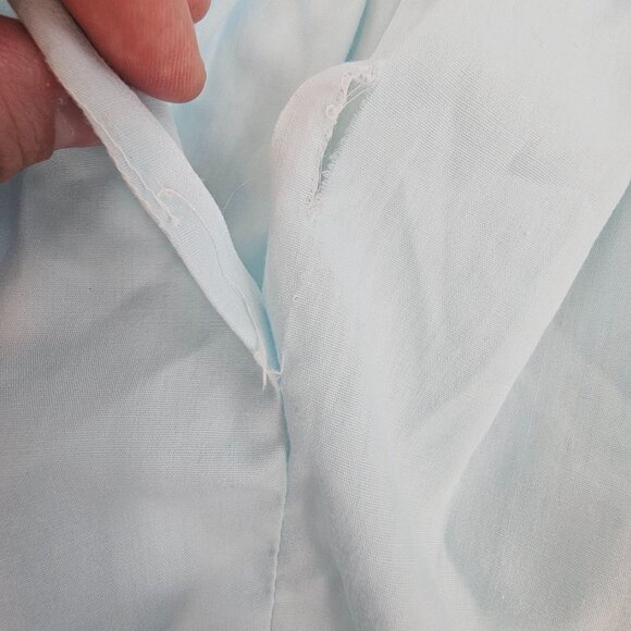 Vtg JC Penney Dress Baby Blue Girls 24M Toddle Time Dainty Pretty Formal Lace - Picture 14 of 16